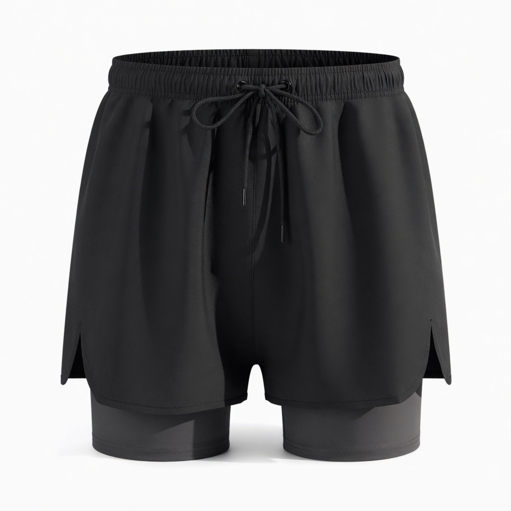 RTX Performance Swim Shorts with Built-in Compression Liner