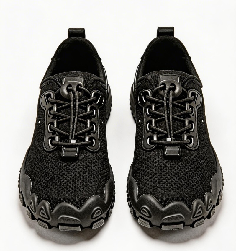 Breathable mesh detailing